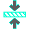 Material thickness icon