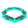 Rib hole sides icon