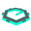 Ribs hole radius icon