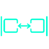 Horizontal spacing icon